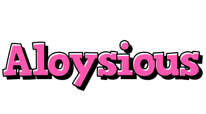 Aloysious girlish logo