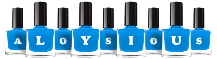 Aloysious glossy logo