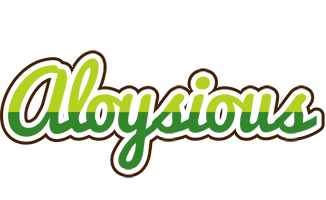 Aloysious golfing logo