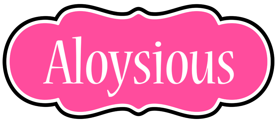 Aloysious invitation logo