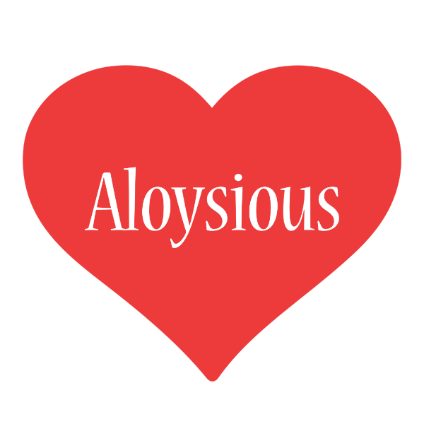 Aloysious love logo
