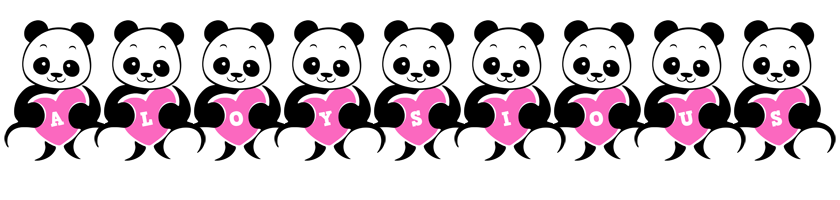 Aloysious love-panda logo