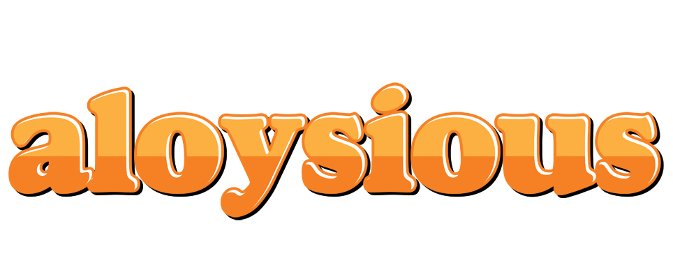 Aloysious orange logo