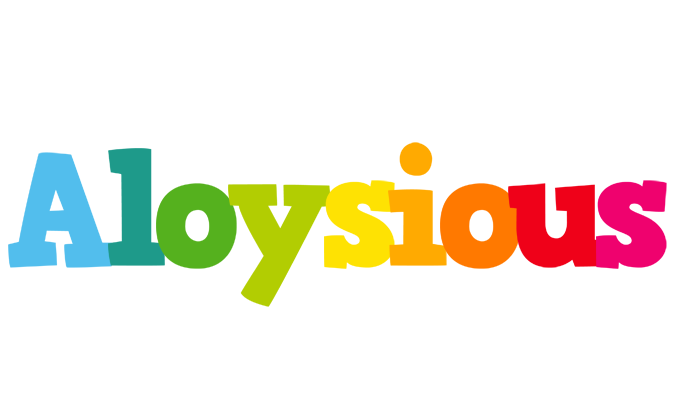 Aloysious rainbows logo