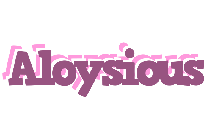 Aloysious relaxing logo