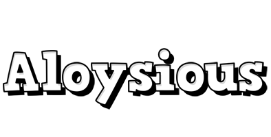 Aloysious snowing logo
