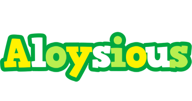 Aloysious soccer logo