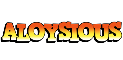 Aloysious sunset logo