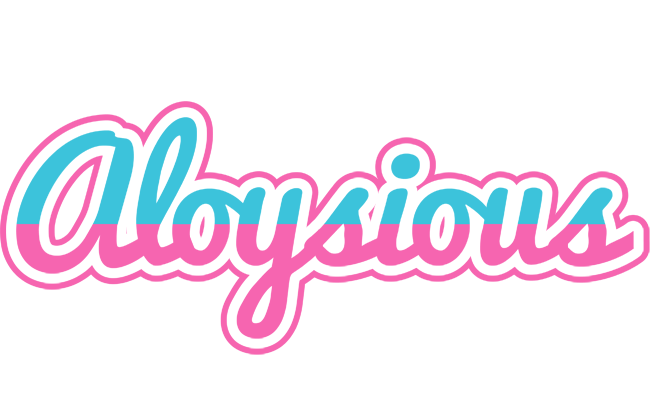 Aloysious woman logo