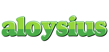 Aloysius apple logo