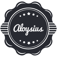 Aloysius badge logo