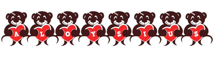 Aloysius bear logo