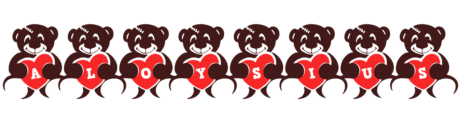 Aloysius bear logo