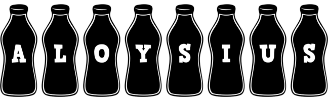 Aloysius bottle logo