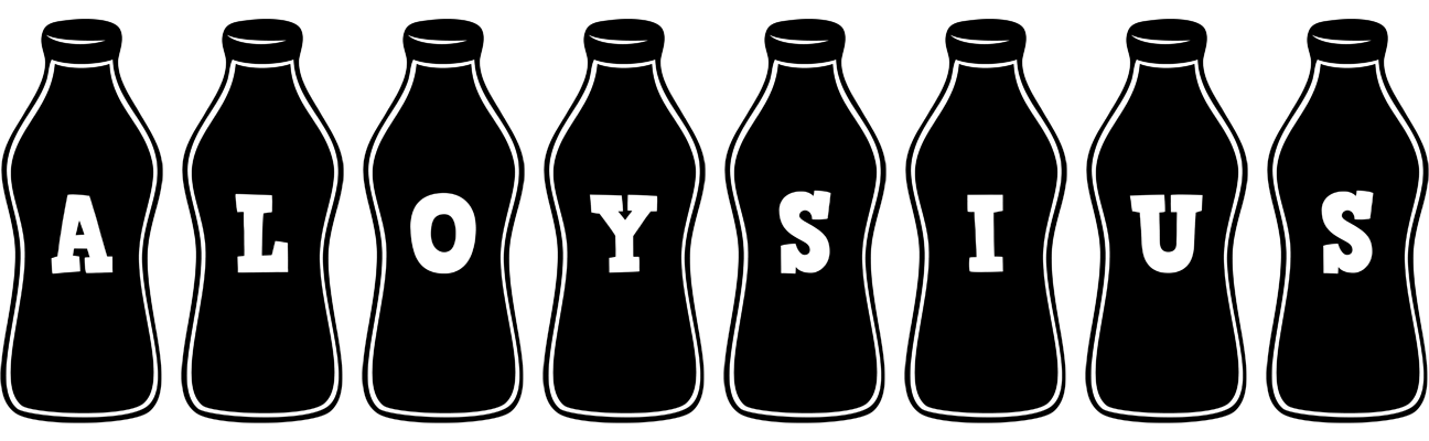 Aloysius bottle logo