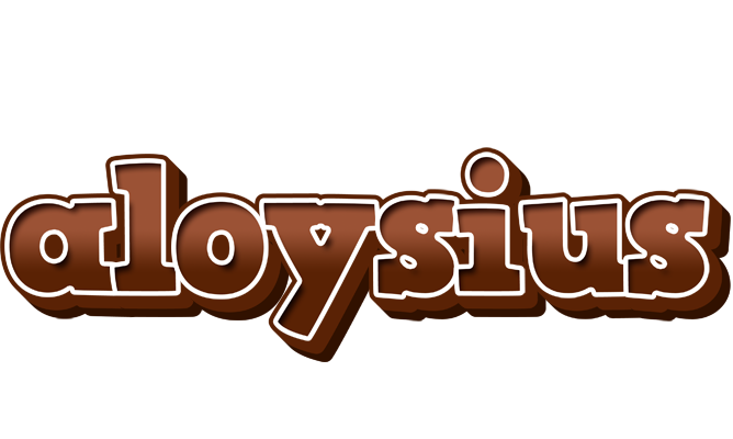 Aloysius brownie logo