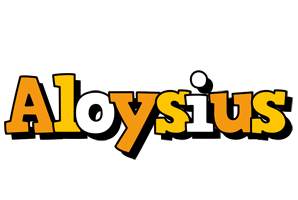 Aloysius cartoon logo