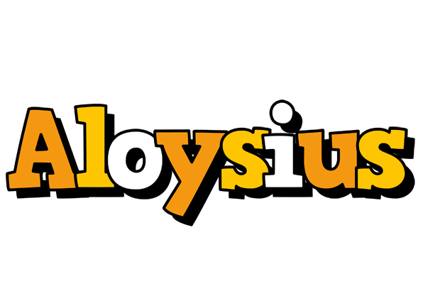 Aloysius cartoon logo