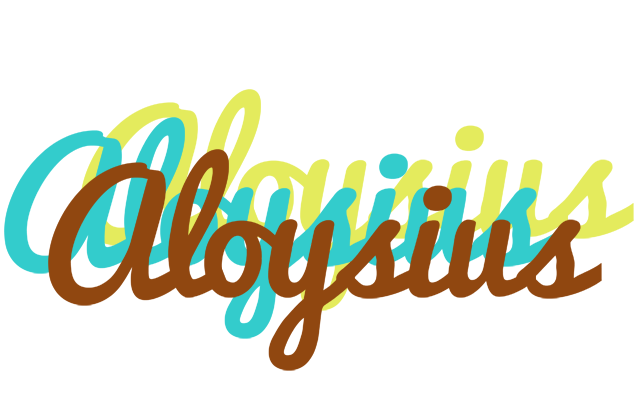 Aloysius cupcake logo