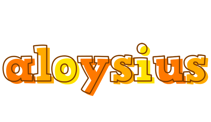 Aloysius desert logo
