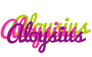 Aloysius flowers logo