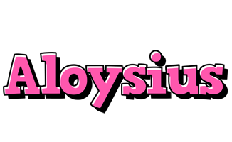 Aloysius girlish logo