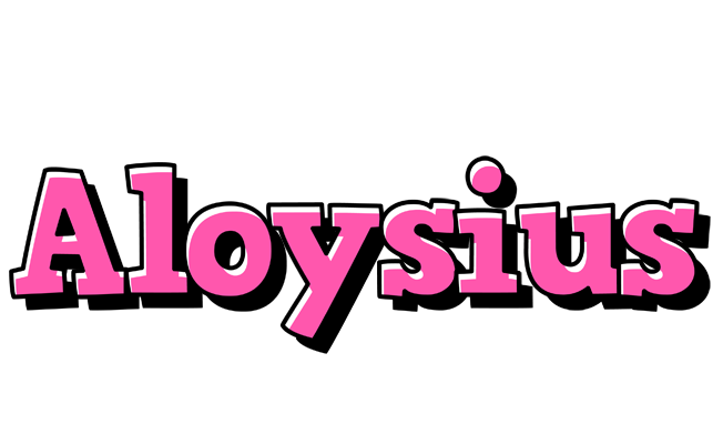 Aloysius girlish logo