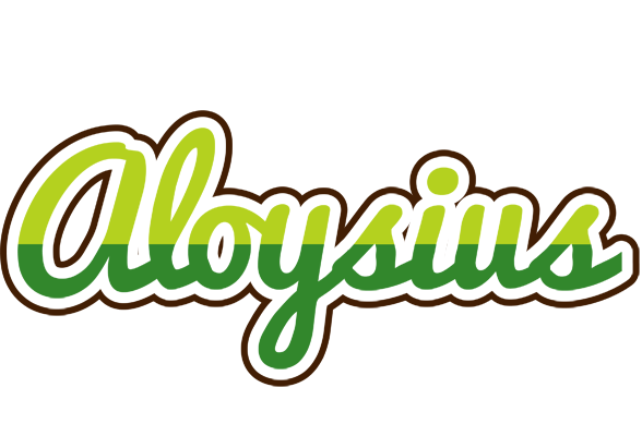 Aloysius golfing logo