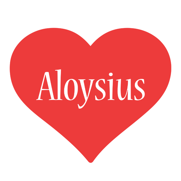 Aloysius love logo