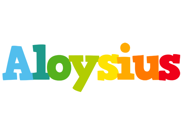 Aloysius rainbows logo