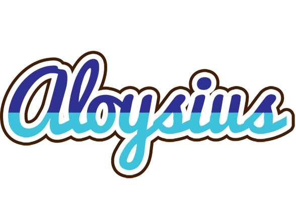 Aloysius raining logo