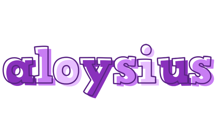 Aloysius sensual logo