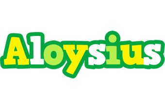 Aloysius soccer logo