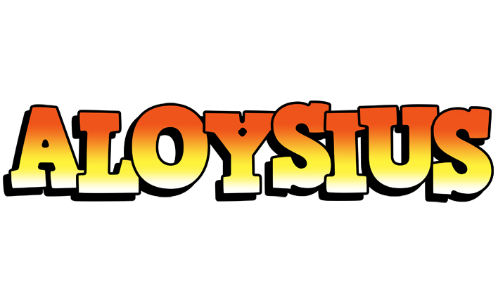 Aloysius sunset logo