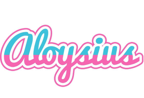 Aloysius woman logo