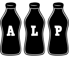 Alp bottle logo