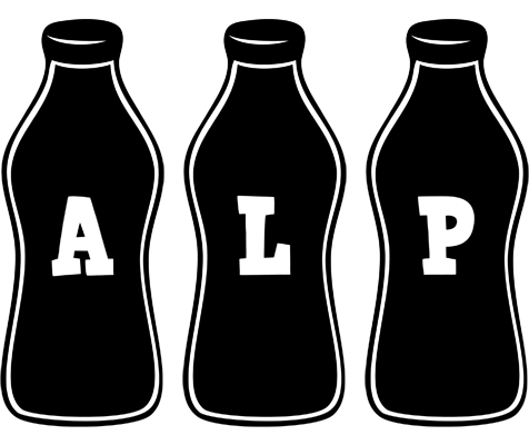 Alp bottle logo