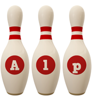 Alp bowling-pin logo