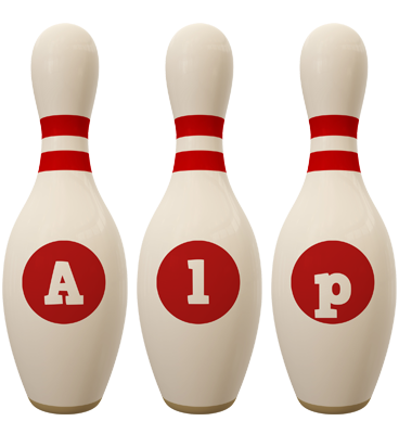 Alp bowling-pin logo