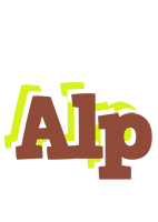Alp caffeebar logo