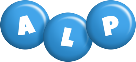 Alp candy-blue logo