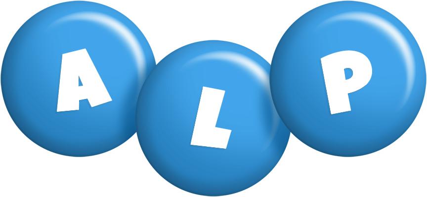 Alp candy-blue logo