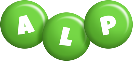 Alp candy-green logo