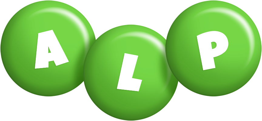 Alp candy-green logo