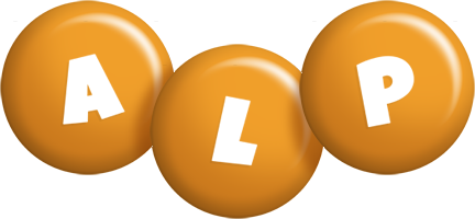Alp candy-orange logo