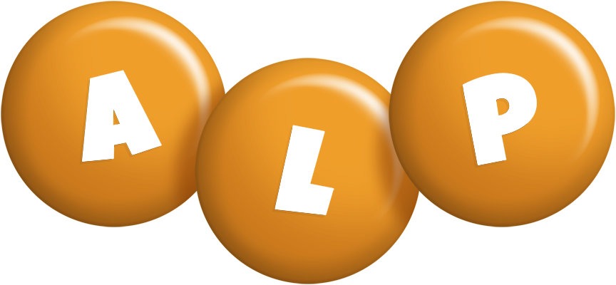 Alp candy-orange logo