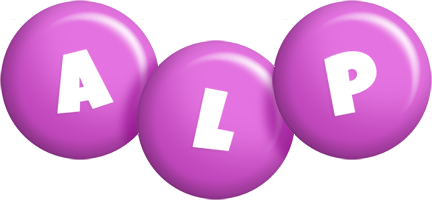 Alp candy-purple logo