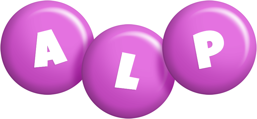 Alp candy-purple logo