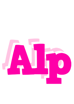Alp dancing logo