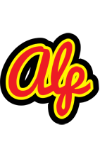 Alp fireman logo
